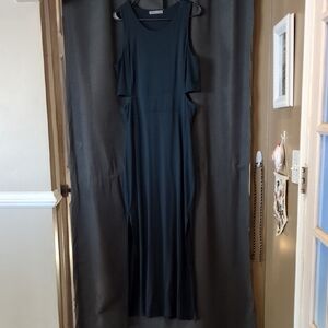 Athleta Black Maxi Dress